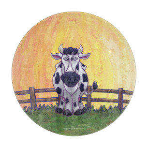 Planche À Découper Accessoires Cuisine Cute Cow