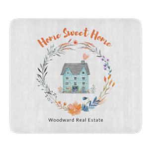Planche À Découper Accueil Sweet Home Merci Acheteurs Maison Chic