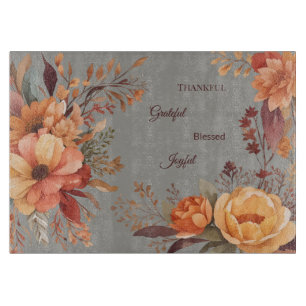 Planche À Découper Action de grâce florale bénie Grategul