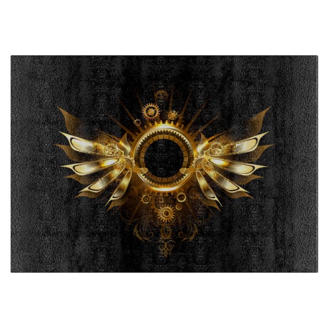 Planche À Découper Ailes de Steampunk (Devant)
