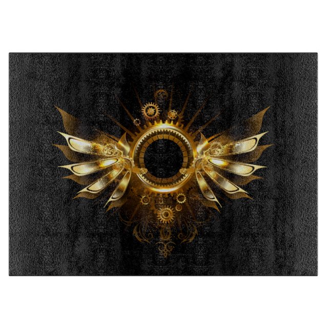 Planche À Découper Ailes de Steampunk (Devant)