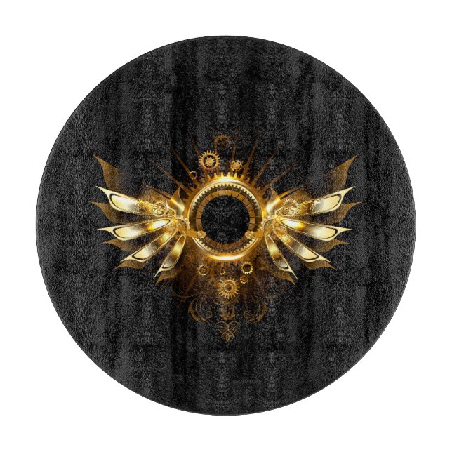 Planche À Découper Ailes de Steampunk (Devant)