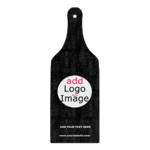 Planche À Découper Ajouter Logo Business Chic Marque Personnalisable 