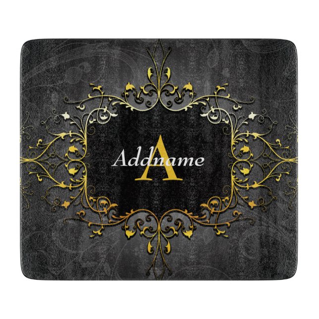 Planche À Découper Ajouter votre nom et votre initiale (Devant)