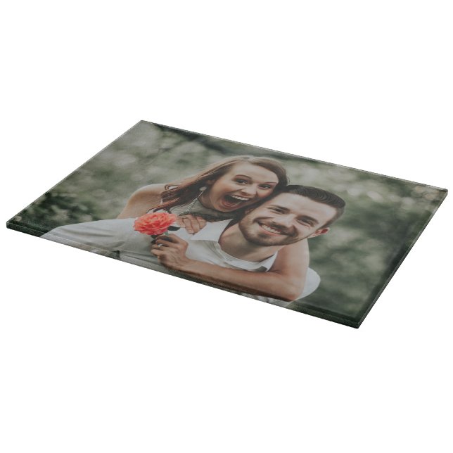 Planche À Découper "Ajoutez votre propre photo" (Coin)