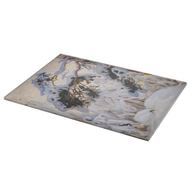 Planche À Découper Akseli Gallen-Kallela - Forêt en hiver (Coin)