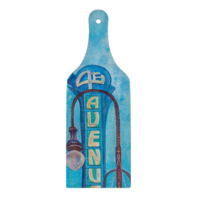 Planche À Découper Alaska 4th Ave. Tableau de découpe de marquis (Devant)