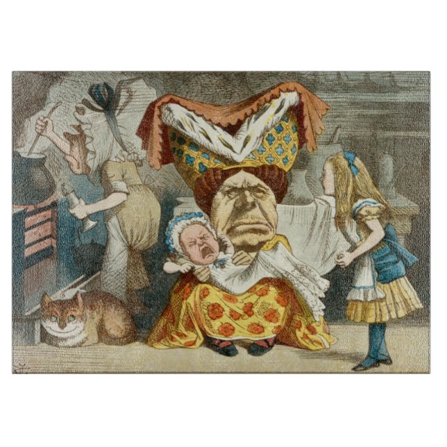 Planche À Découper Alice au pays des merveilles (Devant)