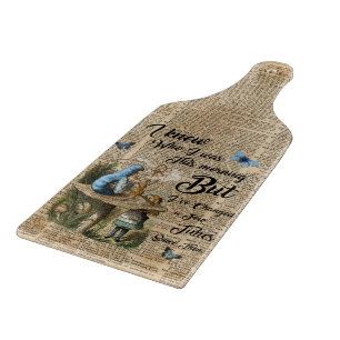 Planche À Découper Alice dans l'art vintage de dictionnaire de