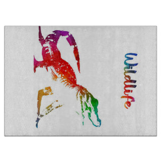 Planche À Découper Alligator coloré