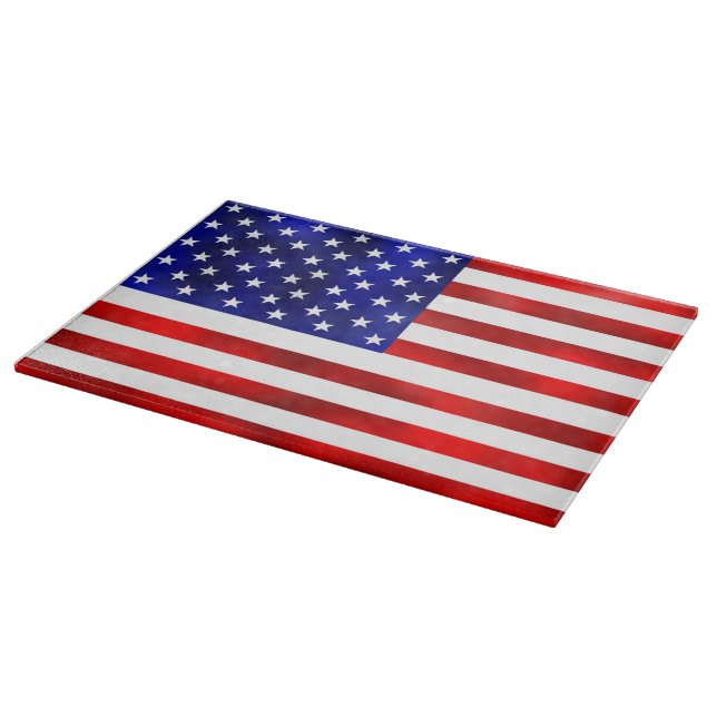 Planche À Découper American Flag Cutting Board (Coin)