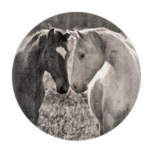 Planche À Découper Amour de cheval