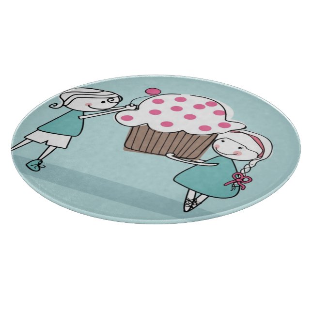 Planche À Découper Amour de petit gâteau (Coin)