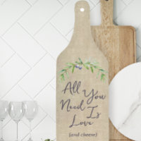 Amour et fromage Aquarelle Verdure