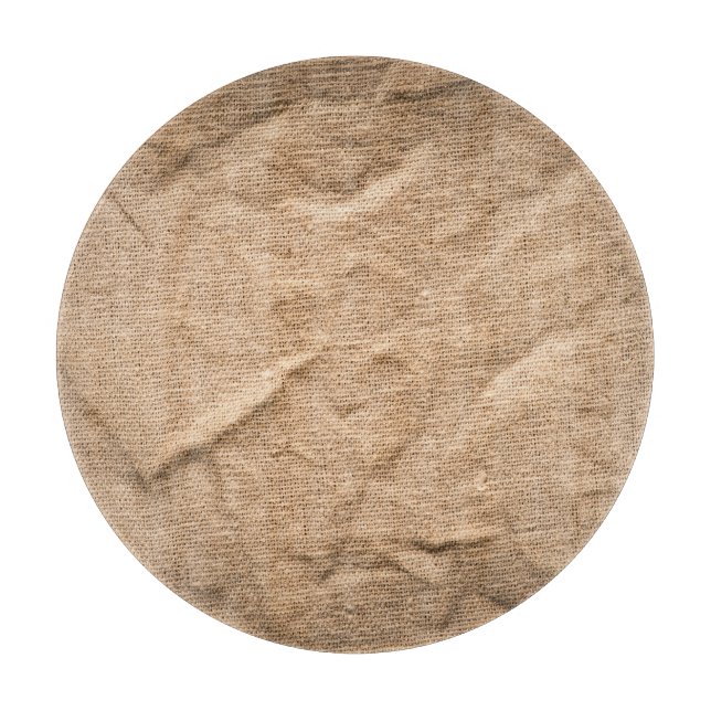 Planche À Découper Ancien tissu brun : arrière - plan texturé. (Devant)