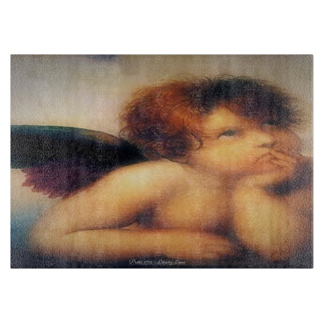 Planche À Découper Ange Putti (Devant)