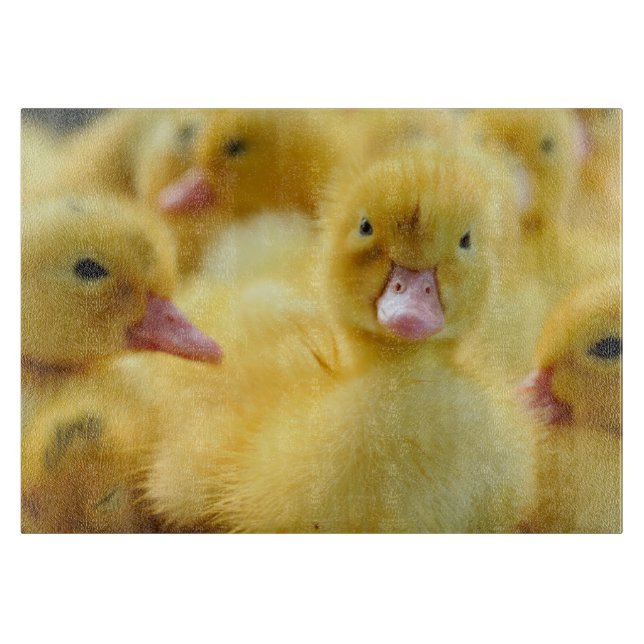 Planche À Découper Animaux de bébés cutest | Baby Duck Group (Devant)