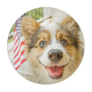 Planche À Découper Animaux de bébés cutest   Chiot de Corgi Patriotiq