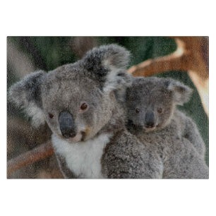 Planche À Découper Animaux de bébés cutest Koala et Joey