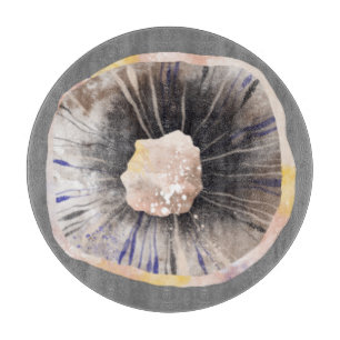 Planche À Découper Aquarelle de champignon