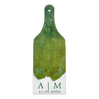 Aquarelle de ton de bijoux vert