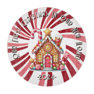 Planche À Découper AquarellePremier Noël Nouveau Accueil Coupe