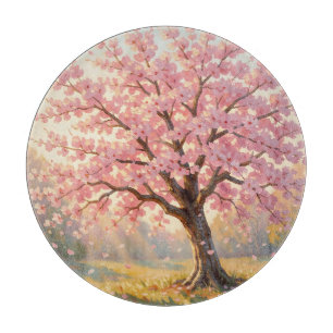Planche À Découper Arbre de cerisier en fleurs Printemps