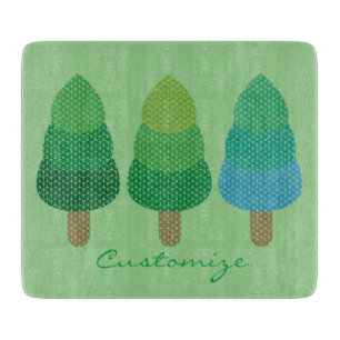 Planche À Découper Arbres verts boisés Thunder_Cove 