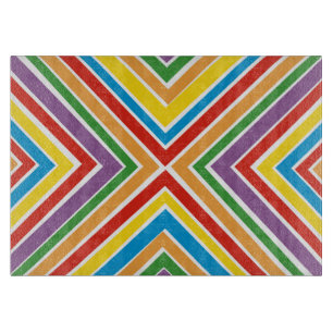 Planche À Découper Arc-en-ciel de boudine de conseil de taille du