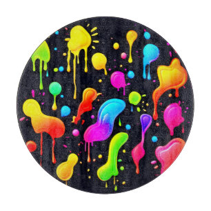 Planche À Découper Arc-en-ciel Peinture