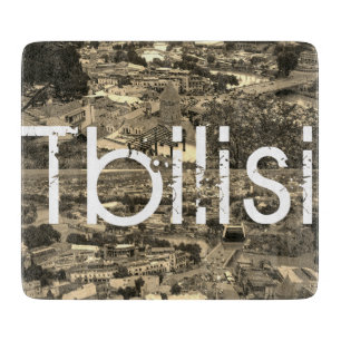 Planche À Découper Architecture de rue Tbilissi Georgia