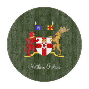 Planche À Découper Armoiries de l'Irlande du Nord