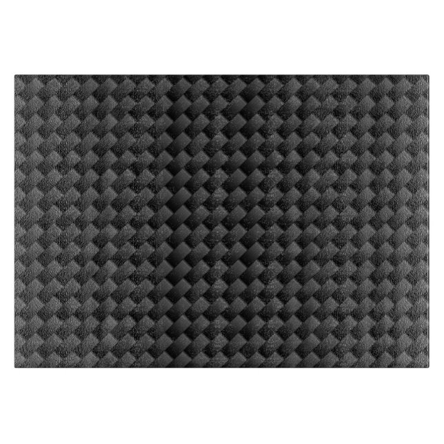 Planche À Découper Arrière - plan d'impression moderne en fibre de ca (Devant)