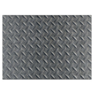 Planche À Découper Arrière - plan en acier de plat de diamant