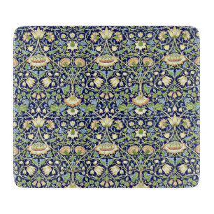 Planche À Découper Art antique bleu vintage floral de William Morris