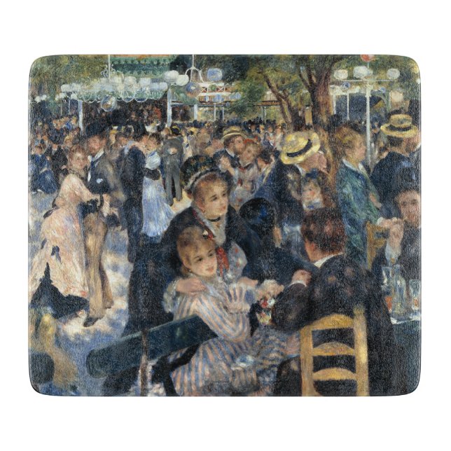 Planche À Découper Art de la danse impressionniste française vintage  (Devant)