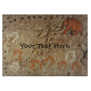 Planche À Découper Art de la grotte glaciaire