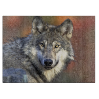 Planche À Découper Art de Wolf Lovers