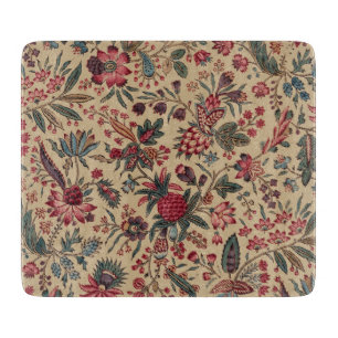 Planche À Découper Art floral de la tapisserie