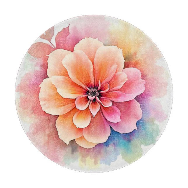 Planche À Découper Art floral dévoilé (Devant)