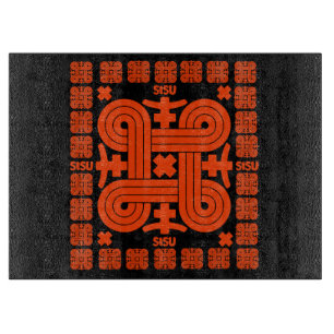 Planche À Découper Art Sisu finlandais