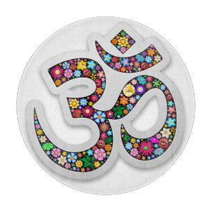 Planche À Découper Art symbolique floral Namaste