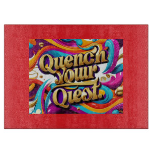 Planche À Découper "Au-delà des frontières"