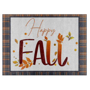 Planche À Découper Automne/Automne/Feuille/Plaid