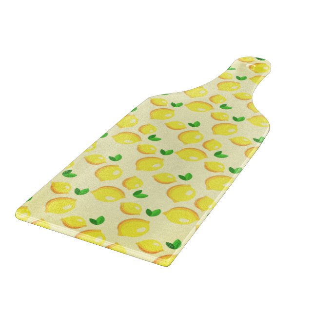 Planche à découper avec citrons (Coin)