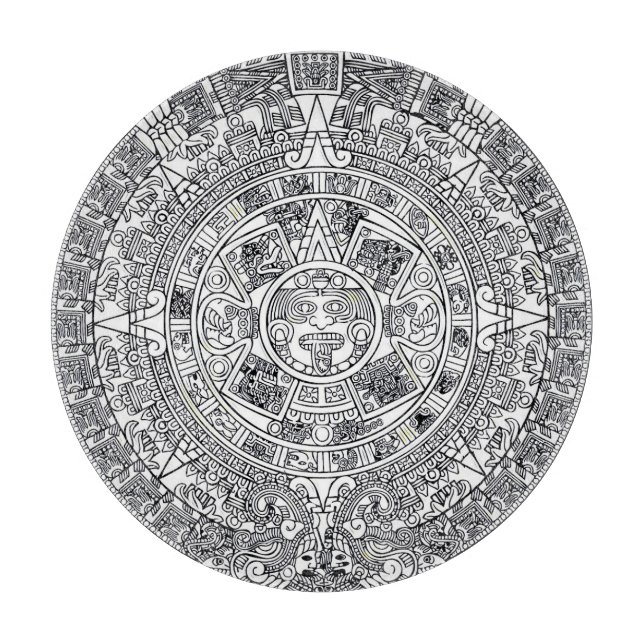 Planche À Découper AZTEC OU MEXICA mexicaine (Devant)
