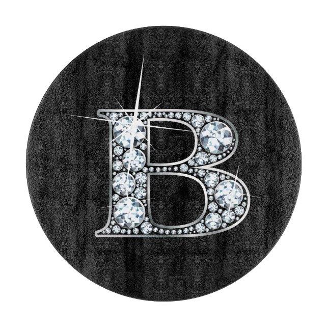 Planche À Découper B Faux- Monogramme "Diamant" (Devant)