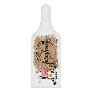 Planche À Découper Baby Cow Rustic Brown Cutting Board