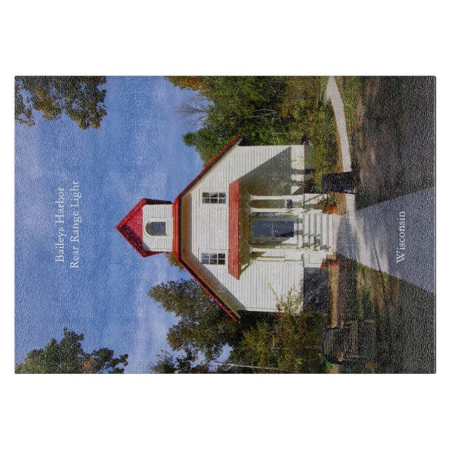 Planche À Découper Baileys Harbor Rear Range Light cutting board (Devant)