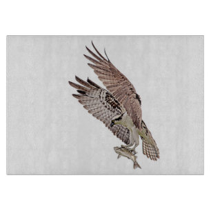Planche À Découper Balbuzard pêcheur avec poisson